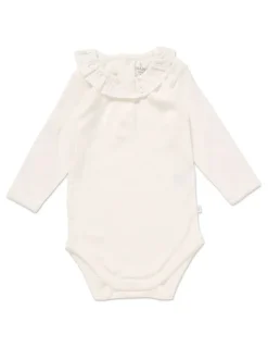 Marquise Heritage French Knot Bodysuit in Cream