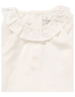 Marquise Heritage French Knot Bodysuit in Cream