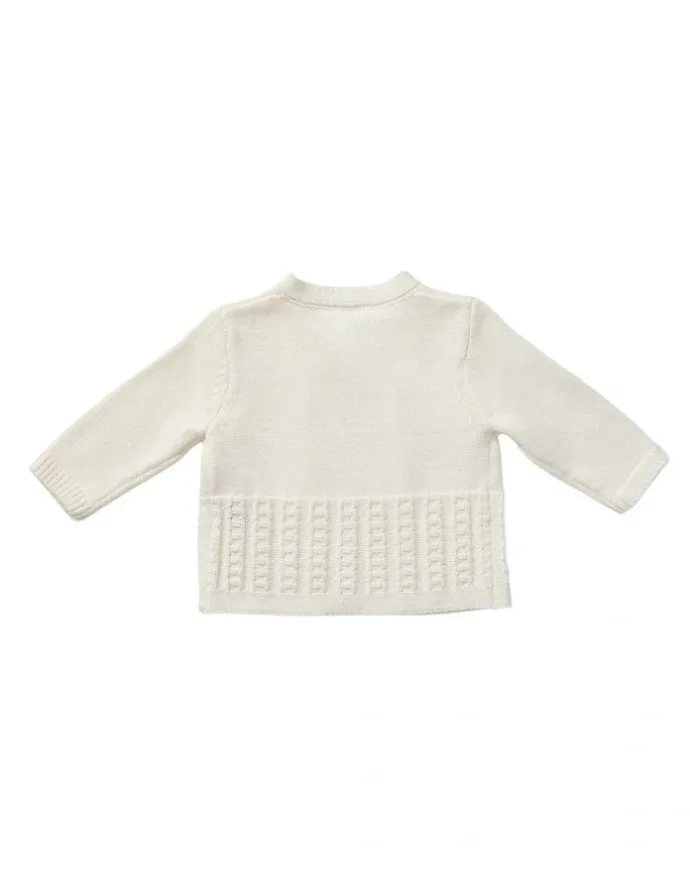 Marquise Knit Cardigan in Cream