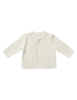 Marquise Knit Cardigan in Cream