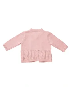 Marquise Knit Cardigan in Pink