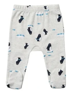 Marquise Penguin Friends Bodysuit & Footed Legging Set in Multi