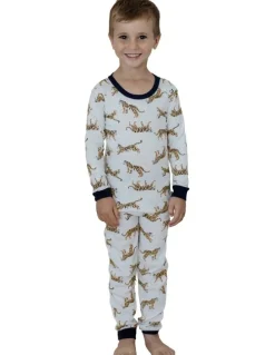 Marquise Pyjama Set 2 Piece in Grey