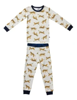 Marquise Pyjama Set 2 Piece in Grey