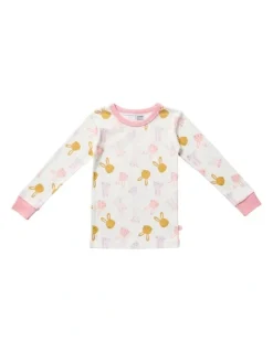 Marquise Pyjama Set 2 Piece in Pink Bunny