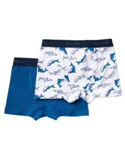Marquise Trunks 2 Pack in Sharks