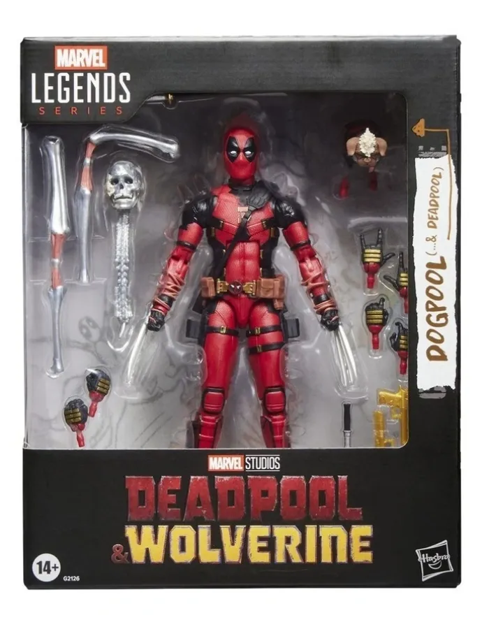 Marvel Legends Series Dogpool and Deadpool Action Figures
