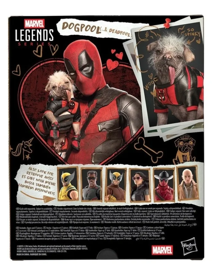 Marvel Legends Series Dogpool and Deadpool Action Figures