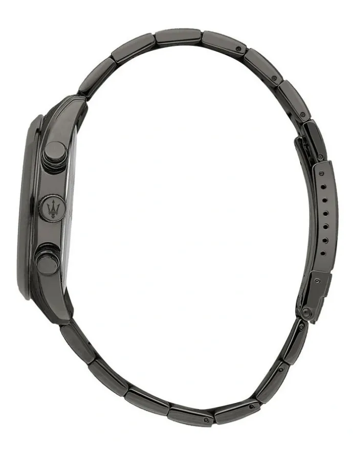 Maserati Attrazione Stainless Steel Watch 43mm in Black