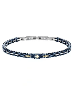 Maserati Ceramic Bracelet with Gold Highlights