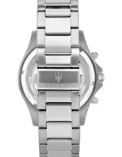 Maserati Sfida Black R8873640015 Watch In Silver