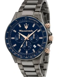Maserati Sfida Chronograph Watches in Gunmetal