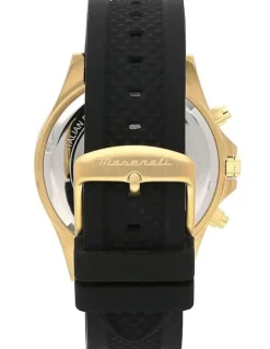 Maserati Sfida Stainless Steel Chronograph Watch 44mm in Black