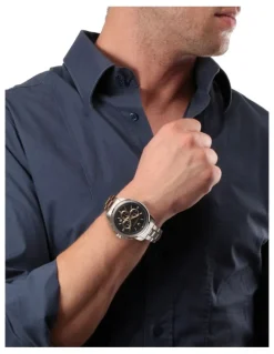 Maserati Successo Blue Stainless Steel Chronograph Watch R8873621016
