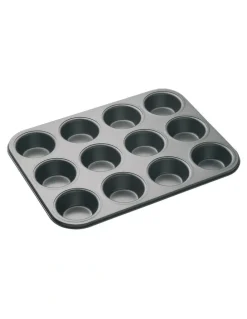 MasterCraft Heavy Base Muffin/Cupcake Pan 12-Cup in Carbon