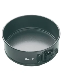 MasterCraft Heavy Base Springform Round Cake Pan 20cm in Carbon