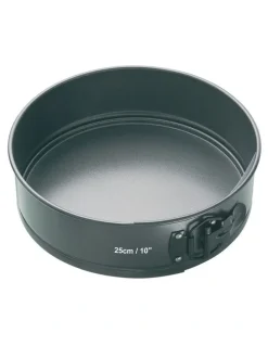 MasterCraft Heavy Base Springform Round Cake Pan 25cm in Carbon