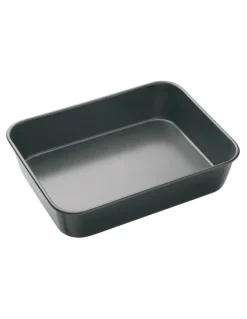 MasterCraft Heavy Base 34x26cm Medium Deep Roasting Pan in Carbon