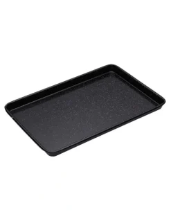MasterCraft Pro Vitreous Enamel Baking Tray 39x27cm in Carbon