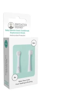 Matchstick Matchstick Monkey Baby Sonic Toothbrush Replacement Heads