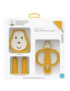 Matchstick Monkey Ludo Lion Teething Starter Set