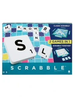 Mattel Board Games Scrabble Crossword Game