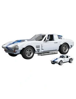 Mattel Brick Shop Hot Wheels Corvette Grand Sport Building Set