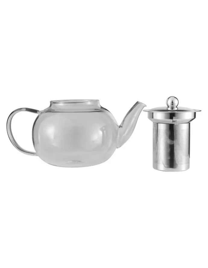 Maxwell & Williams Blend Teapot With Infuser 800ml in Silver