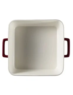 Maxwell & Williams Gift Boxed Epicurious Square Baker 24x8cm in Bordeaux