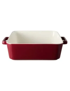 Maxwell & Williams Gift Boxed Epicurious Square Baker 24x8cm in Bordeaux