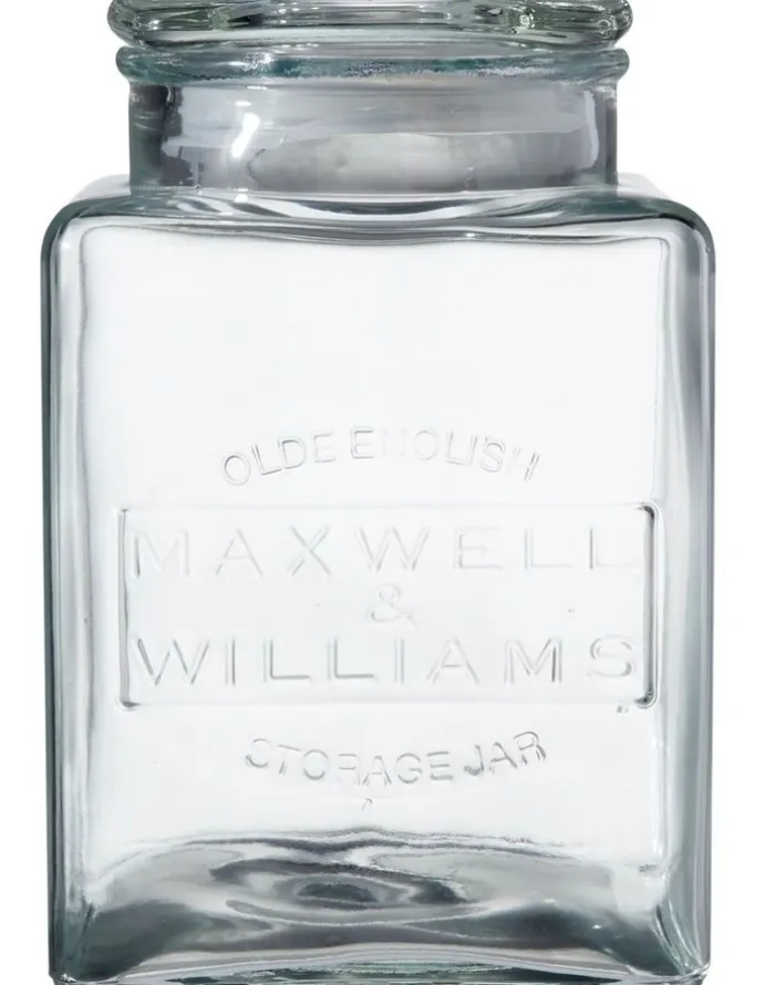 Maxwell & Williams Olde English Storage Jar 1 Litre in Silver