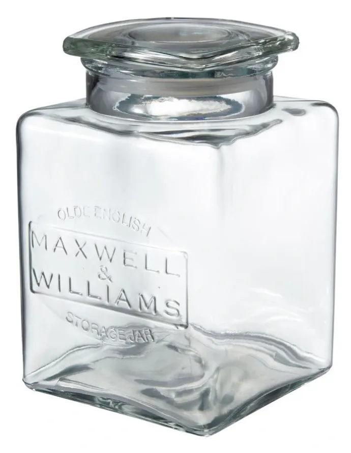 Maxwell & Williams Olde English Storage Jar 1 Litre in Silver