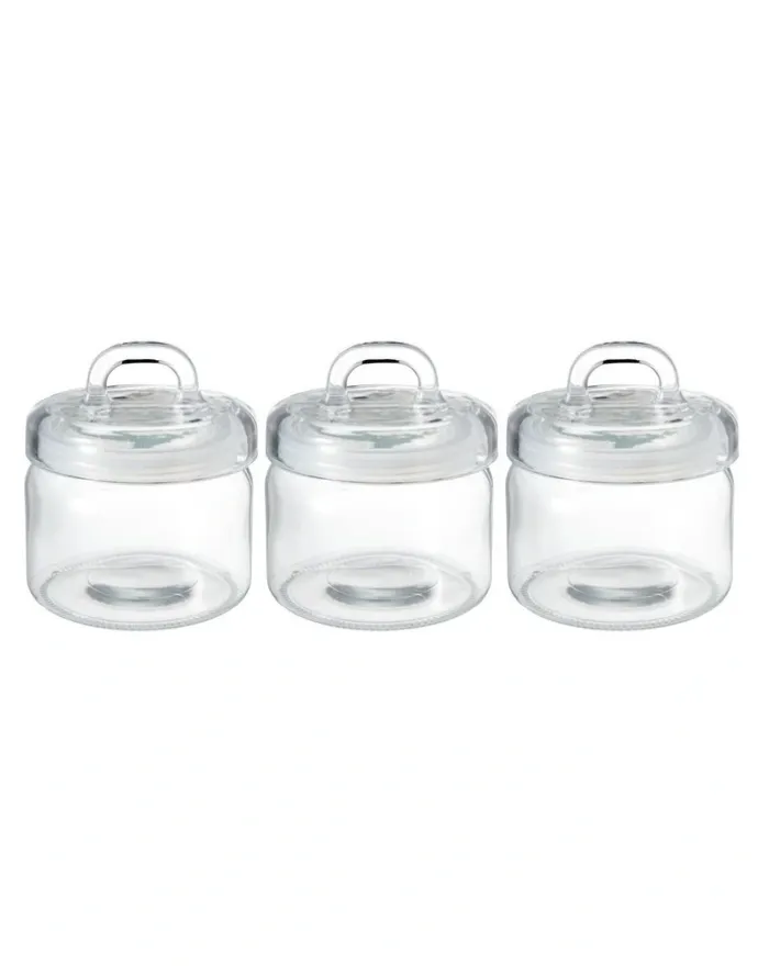 Maxwell & Williams Refresh Canister Set 750ml 3 Piece in Clear