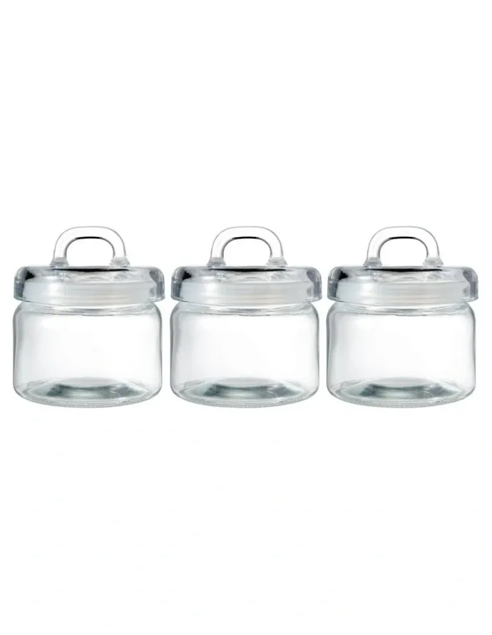 Maxwell & Williams Refresh Canister Set 750ml 3 Piece in Clear