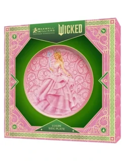 Maxwell & Williams Wicked Magical Coupe Side Plate 19cm So Good Gift Boxed in Pink