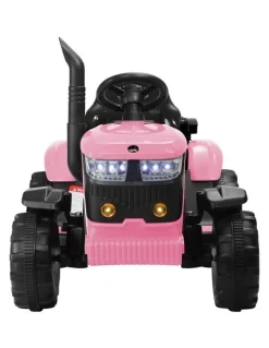 Mazam Mazam 156cm Kids Ride On Car Tractor 12V Remote Control Electric Gift Toy Pink