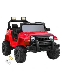 Mazam Mazam Electric Kids Ride on Car 12V Toy Battery Remote Control LED Cars Red