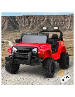 Mazam Mazam Electric Kids Ride on Car 12V Toy Battery Remote Control LED Cars Red