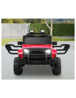 Mazam Mazam Electric Kids Ride on Car 12V Toy Battery Remote Control LED Cars Red