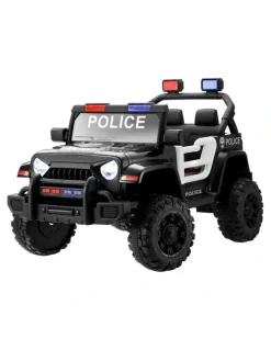 Mazam Mazam Kids Police Ride On Car 12V Electric Toy Remote Control Battery Gift Cars