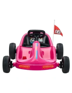 Mazam Mazam Kids Ride on Car Electric Kart Bluetooth Light Music Remote Control Pink