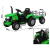 Mazam Mazam Kids Ride On Car Tractor 156cm 12V Remote Control Electric Battery Toy Green