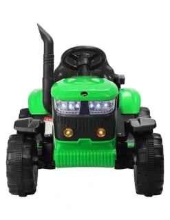 Mazam Mazam Kids Ride On Car Tractor 156cm 12V Remote Control Electric Battery Toy Green