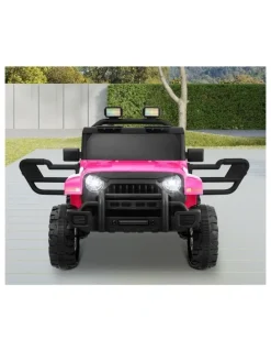Mazam Mazam 12V Kids Ride On Car Remote Control Electric Toy Horn Music Car Pink