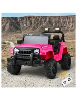 Mazam Mazam 12V Kids Ride On Car Remote Control Electric Toy Horn Music Car Pink