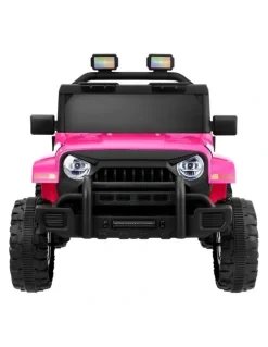 Mazam Mazam 12V Kids Ride On Car Remote Control Electric Toy Horn Music Car Pink