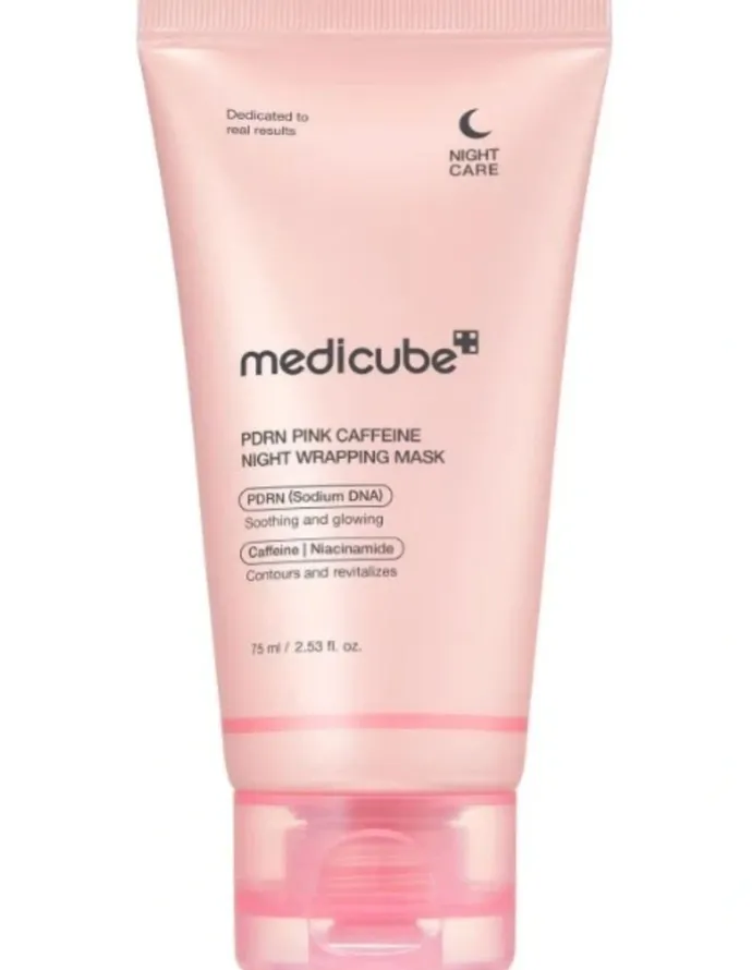 Medicube Pdrn Pink Caffeine Night Wrapping Mask