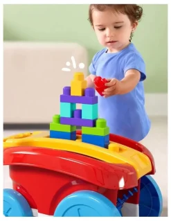 Mega Bloks First Builders Block Scooping Wagon