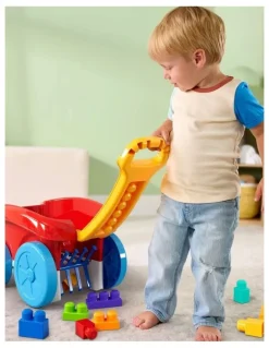 Mega Bloks First Builders Block Scooping Wagon