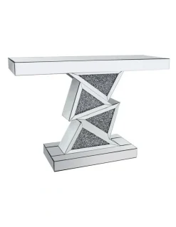 Melbournians Furniture Hall Table MDF in Silver